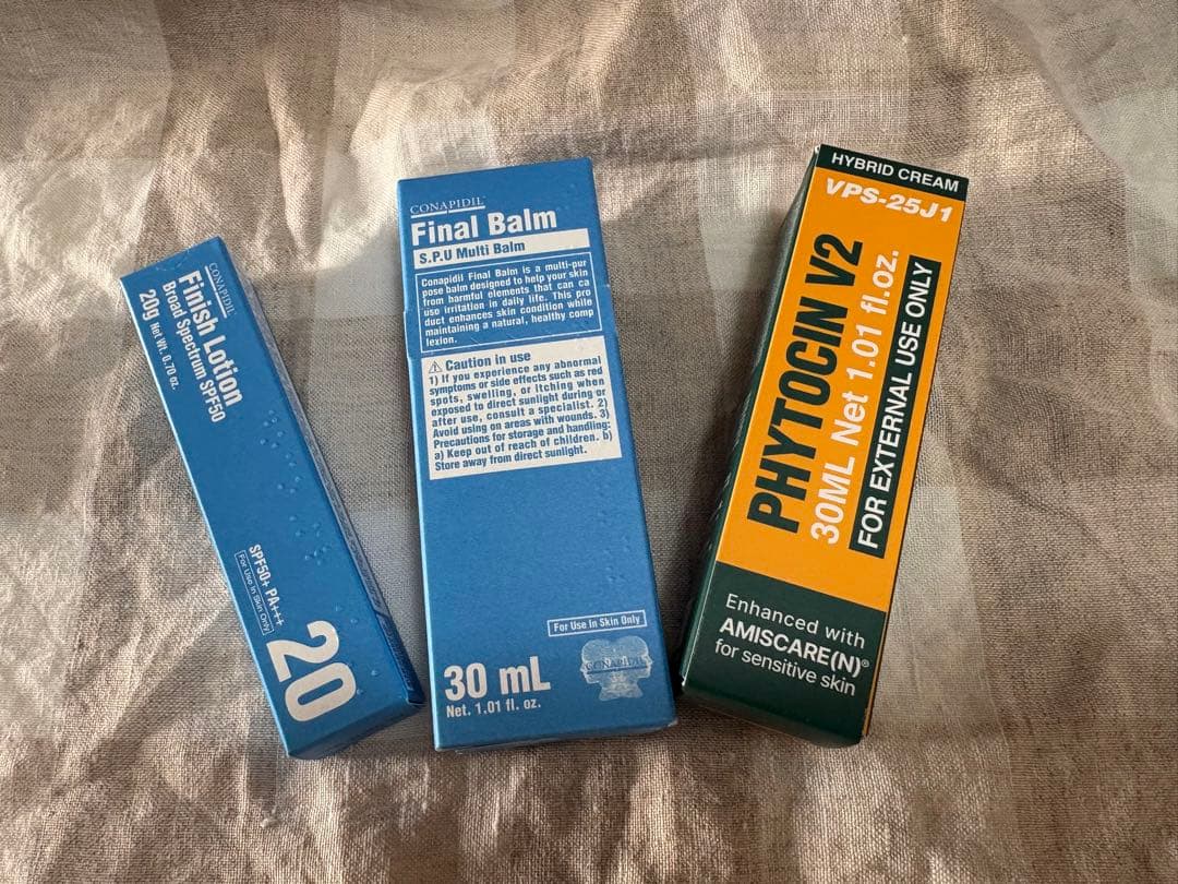 【韓国正規品】ファイトシンクリーム＆フィニッシュローション＆ファイナルバーム