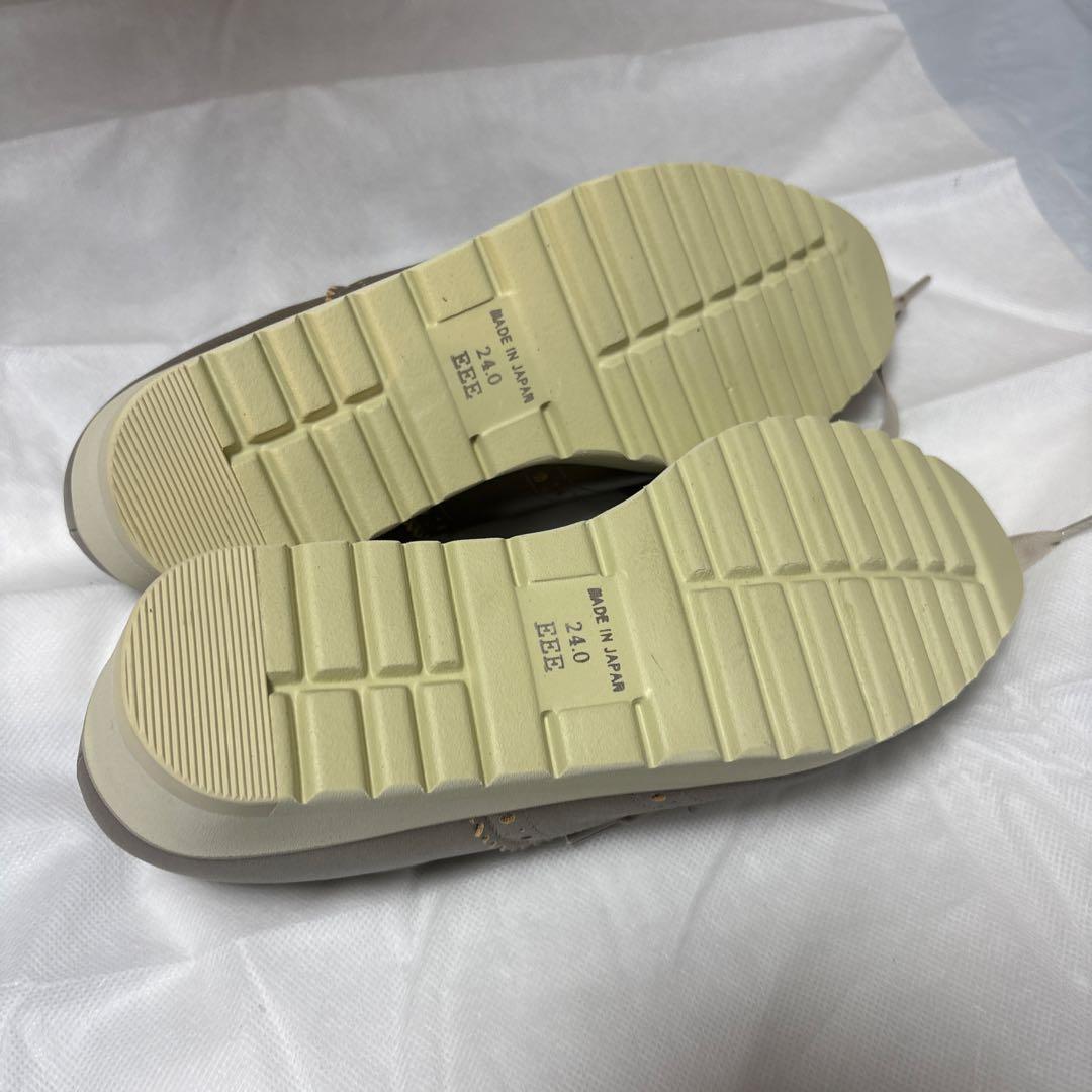 【KOBE BeauFort】厚底マニッシュレースアップ【神戸ビューフォート】