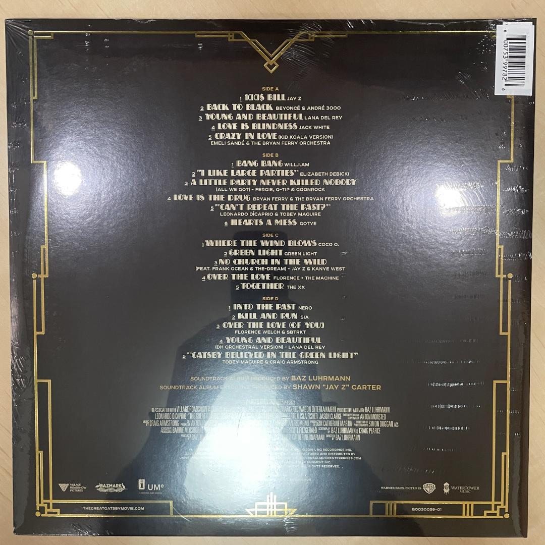 The Great Gatsby サントラ Frank Ocean カニエ他