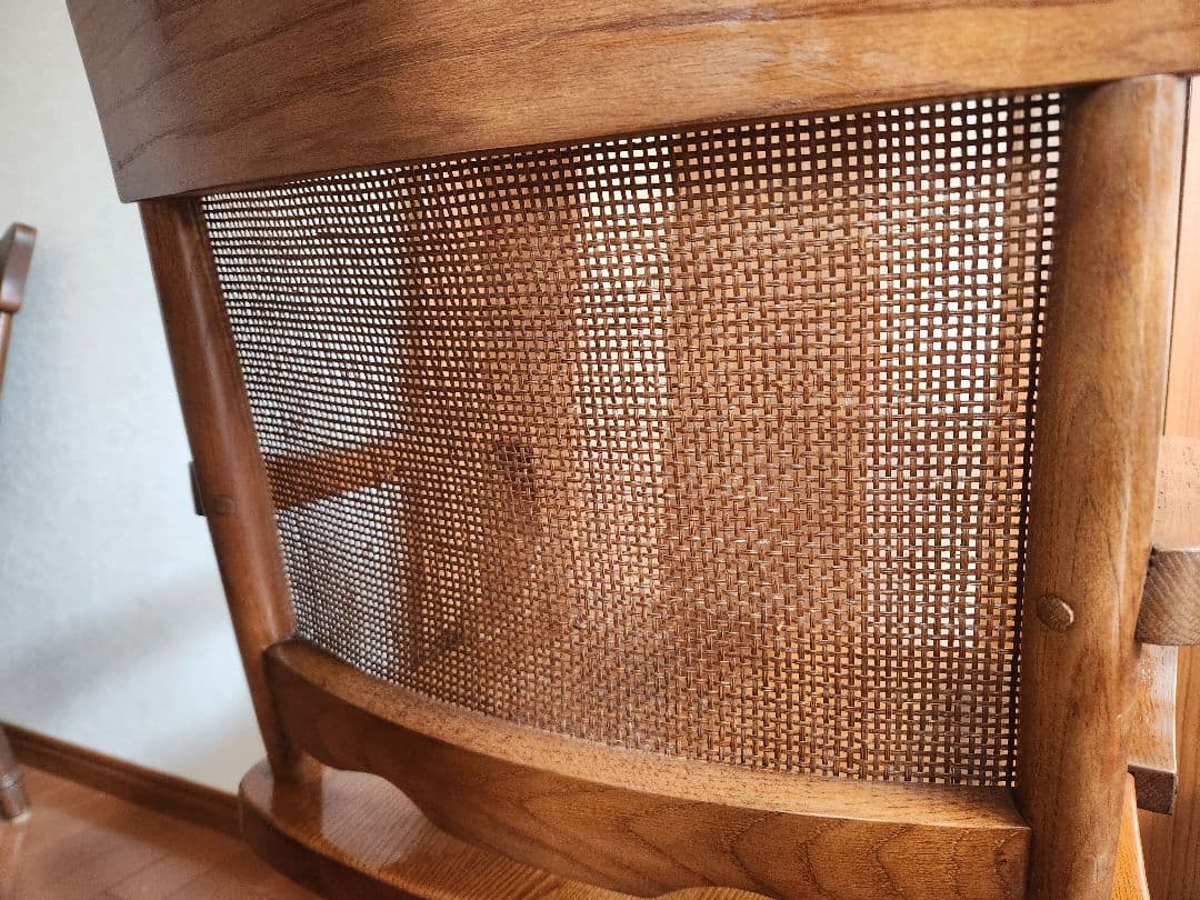 気まぐれ値下げ中　昭和レトロ家具柏木工リビングチェアアームチェアダイニングチェア