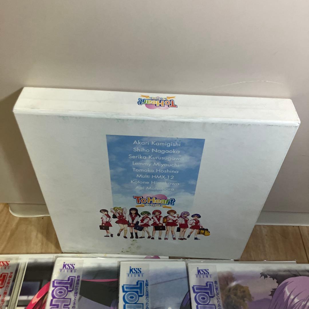 美品　To Heart　レーザーディスク　LD-BOX トレカ　ポスター　特典付