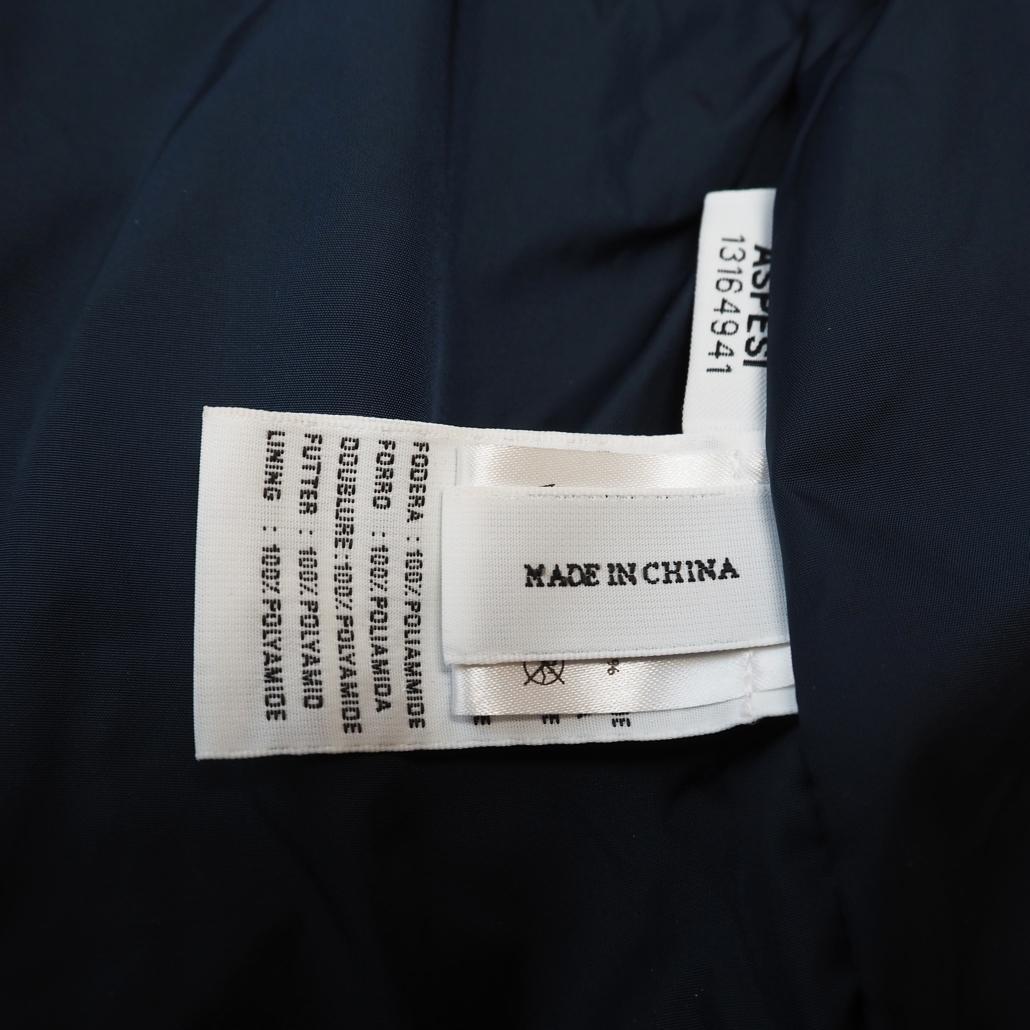 ASPESI パッカブルM-65 MINI FIELD VENTO 袋付き 紺M