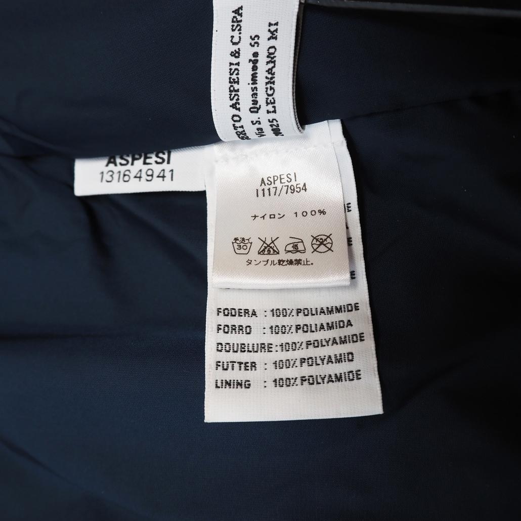 ASPESI パッカブルM-65 MINI FIELD VENTO 袋付き 紺M