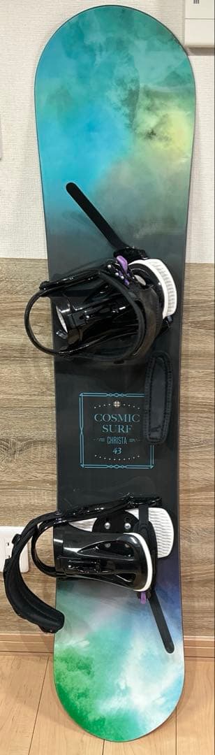 使用2回！超美品コスミックサーフ　クリスタ143cm✖️ヘッド　バインディングS