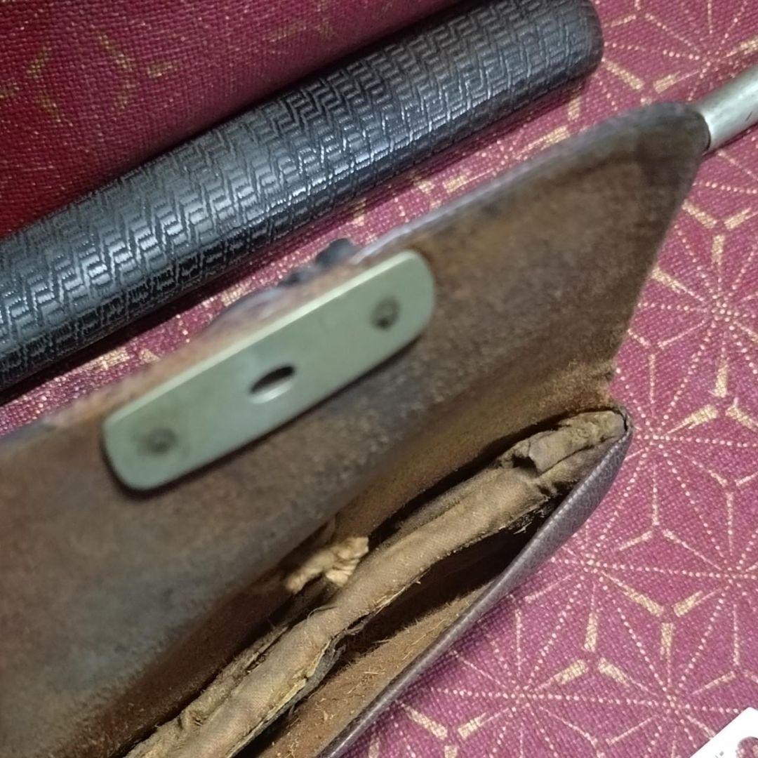 煙管 煙管筒 煙草入 前金具