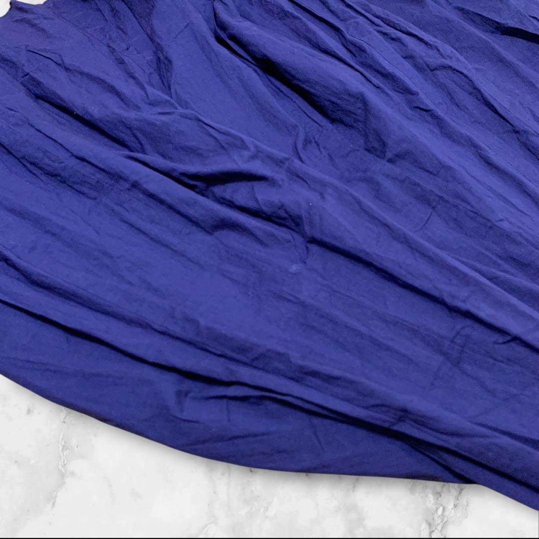 【超人気モデル⭐︎】マリハ 月の夢のドレス ワンピース コットン 38 紺