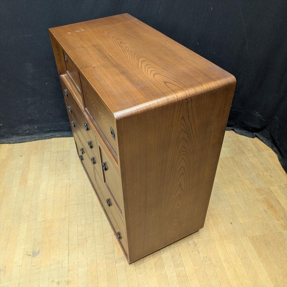 民芸家具　整理箪笥　時代箪笥　タンス　たんす　箪笥　引き出し　収納家具　引き戸