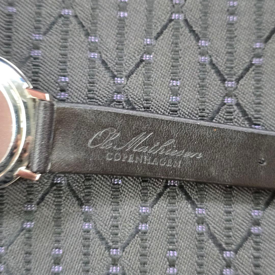 ole mathiesen オーレマティーセン時計　28mm 新しいバッテリー