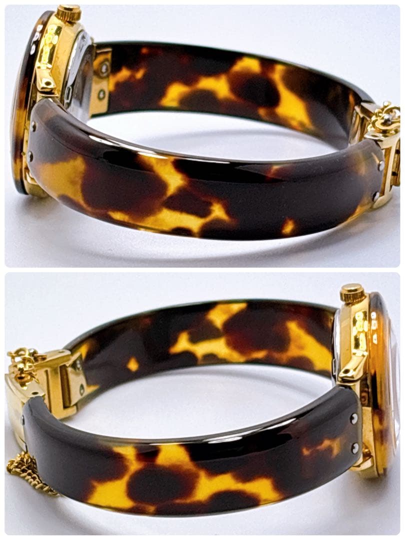 464 BEKKO 本べっ甲　バングルウォッチ　腕時計　鼈甲　希少　高級