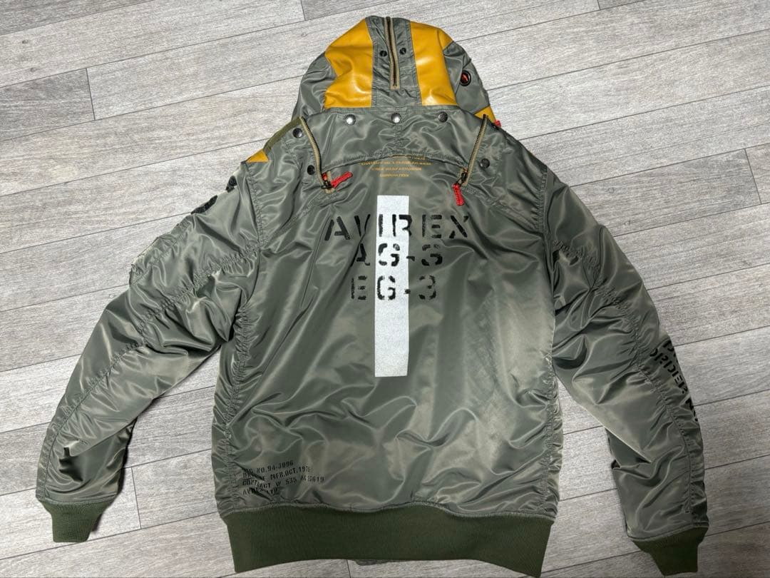 AVIREX MA－1 REMODEL MARK2/リモデル マーク セージ