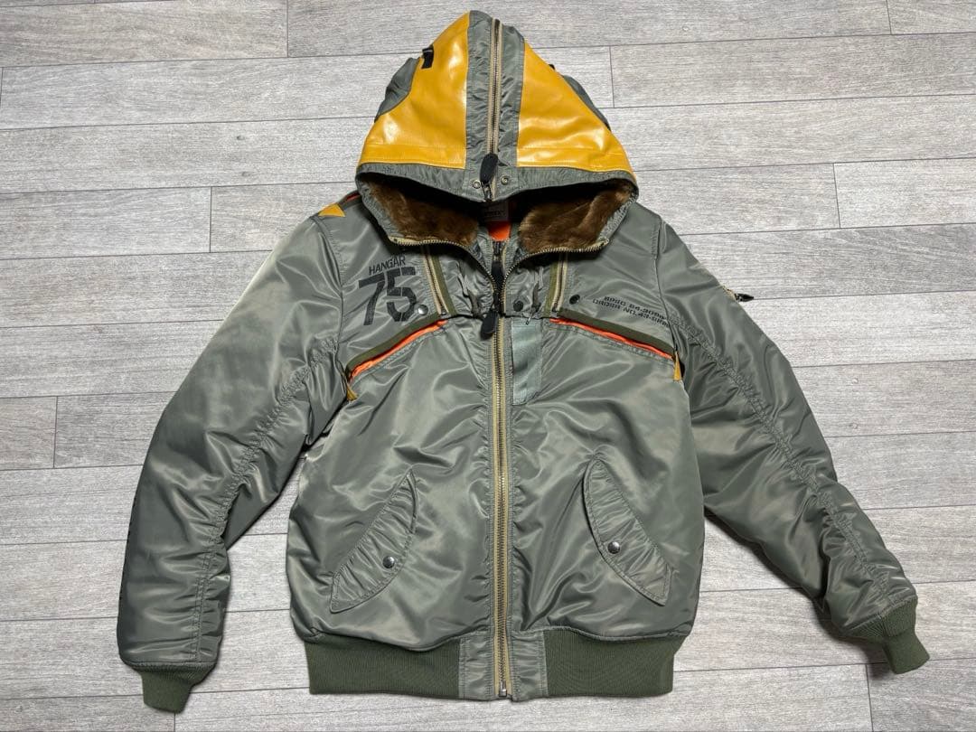 AVIREX MA－1 REMODEL MARK2/リモデル マーク セージ