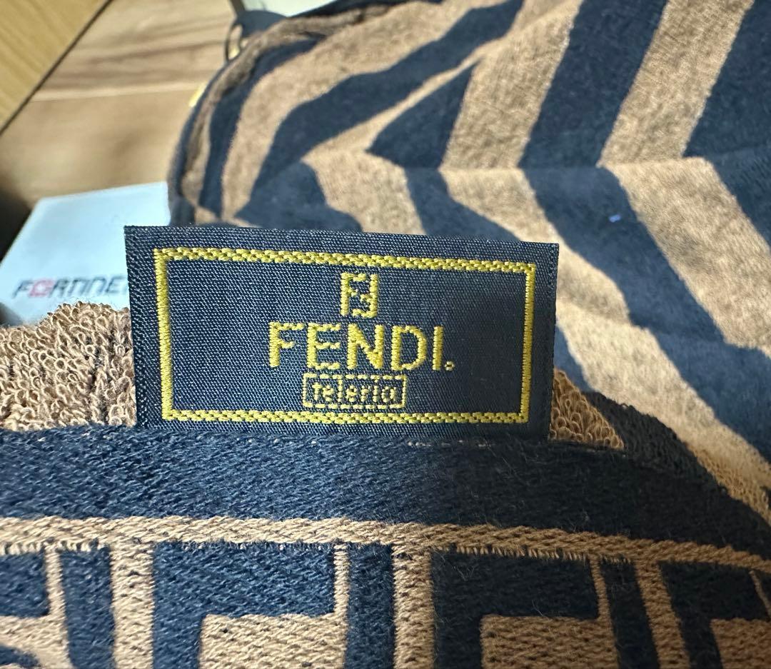 FENDI タオルケット ズッカ柄 140x200サイズ