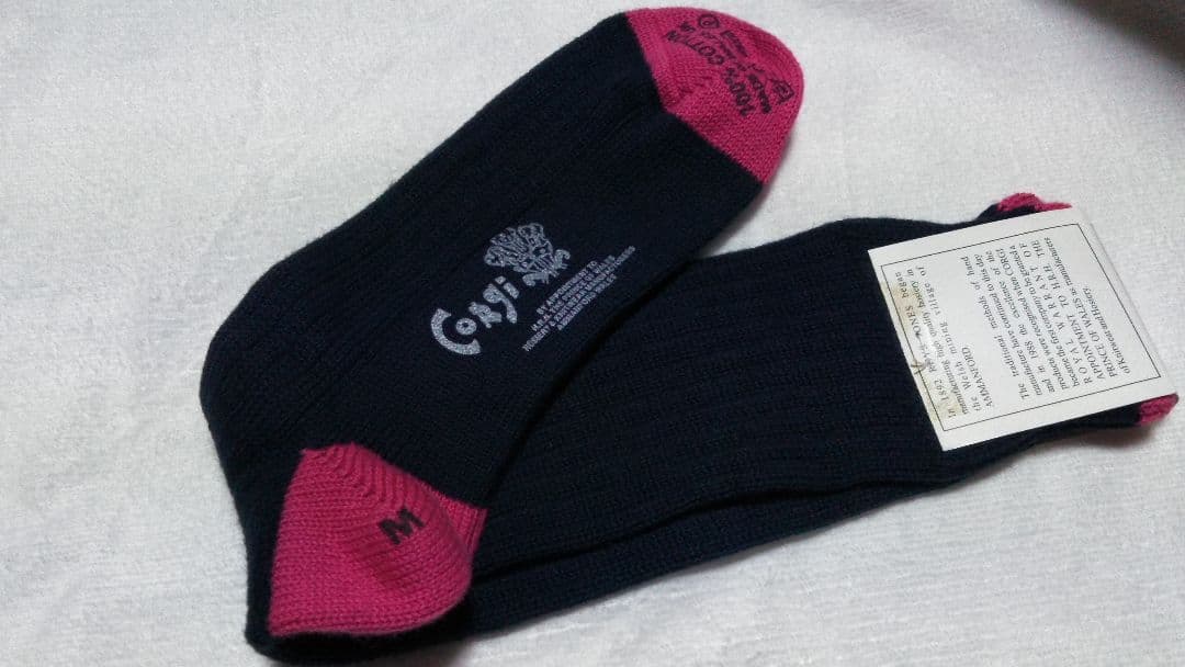 Corgi コーギ 靴下 ソックス 3色 3足セット UK 英国製 Mサイズ