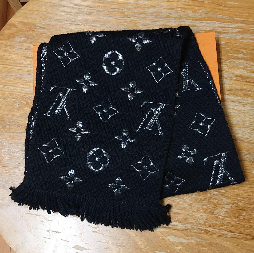 MO⭐︎　ルイ・ヴィトン マフラー M75833 シルバー