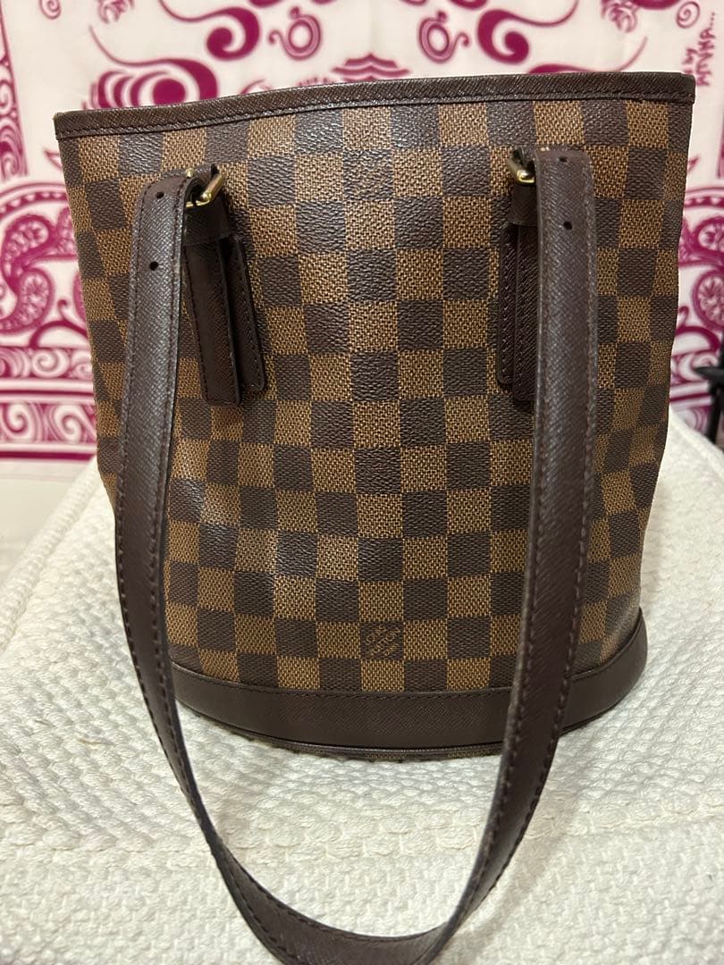 ○ルイヴィトン ダミエ マレ バケット ブランド：LOUIS VUITTON