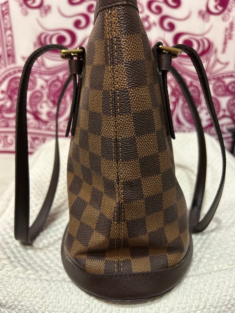 ○ルイヴィトン ダミエ マレ バケット ブランド：LOUIS VUITTON