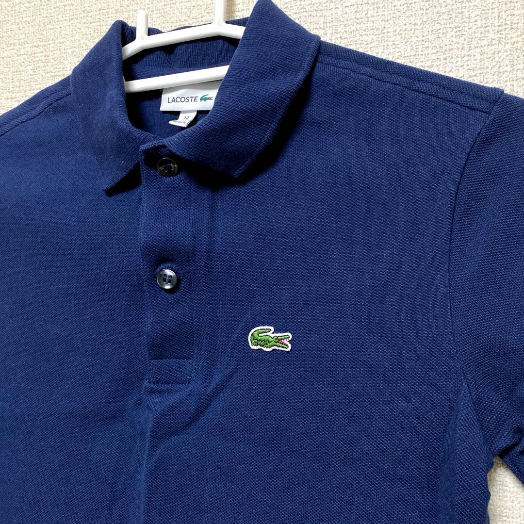 【新品未使用】LACOSTE ラコステ ポロシャツ ネイビー