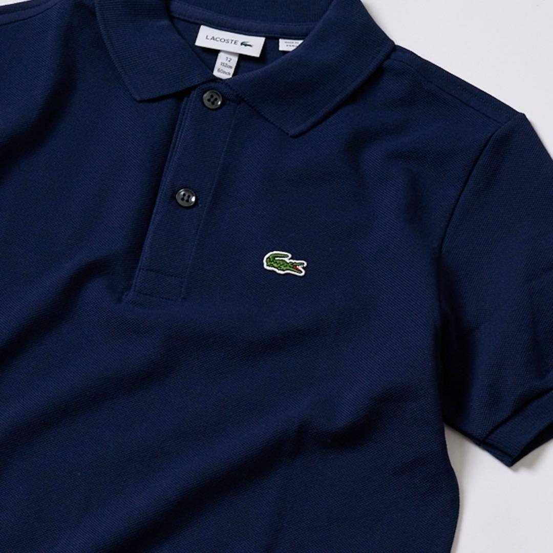 【新品未使用】LACOSTE ラコステ ポロシャツ ネイビー