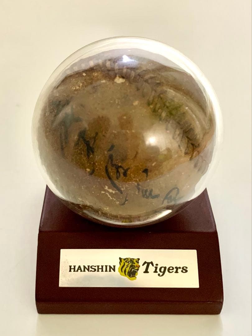 【dynamite!】大阪タイガース 藤村富美男 サイン入本塁打記念球