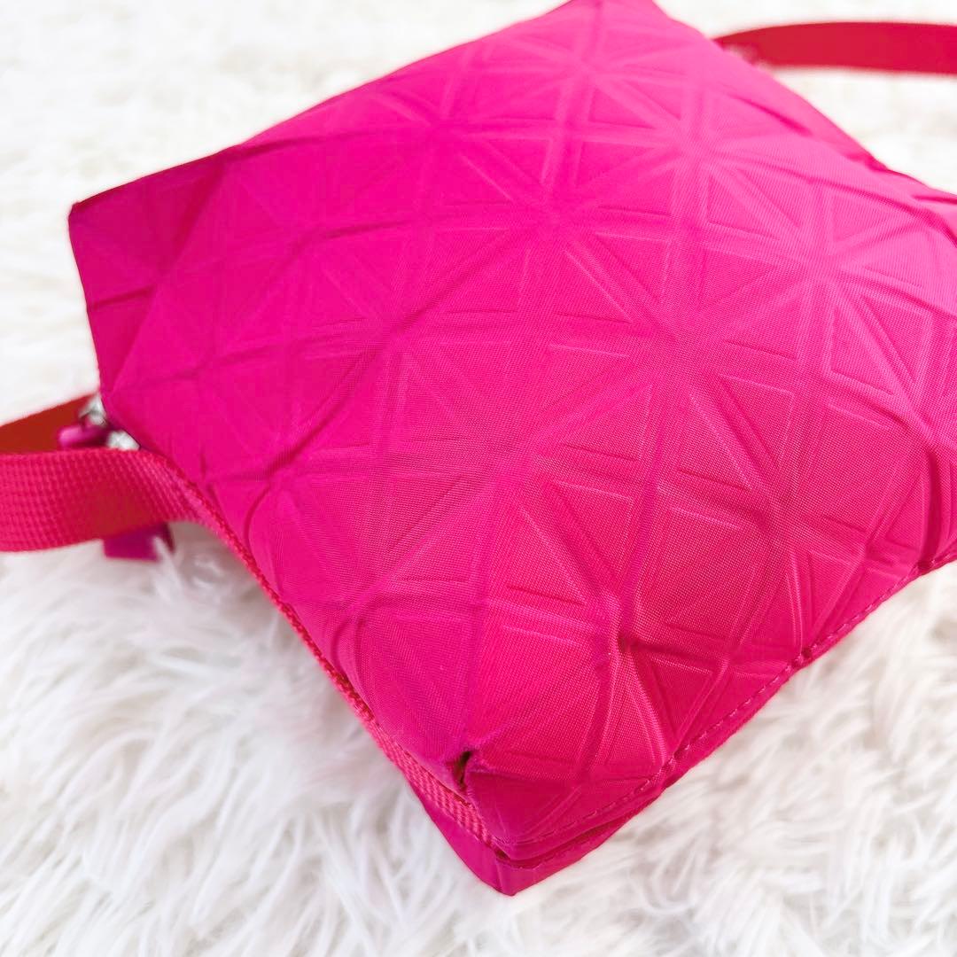 PLEATS PLEASEプリーツプリーズ ミニショルダー ピンク 斜めがけ