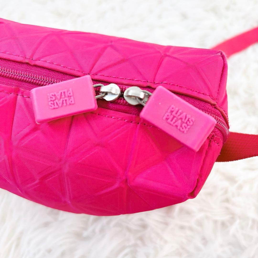 PLEATS PLEASEプリーツプリーズ ミニショルダー ピンク 斜めがけ