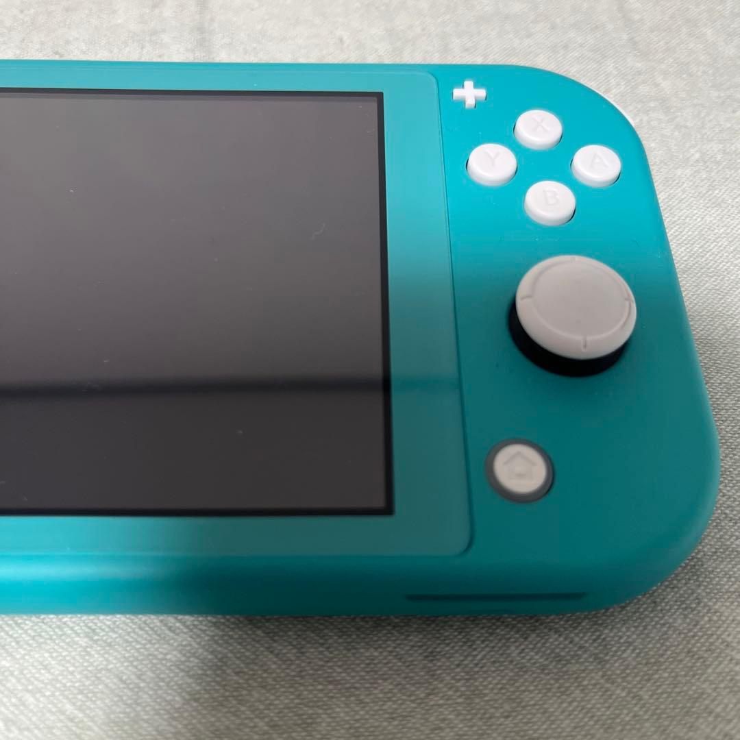Nintendo Switch Lite ターコイズ 本体　箱・ACアダプター付
