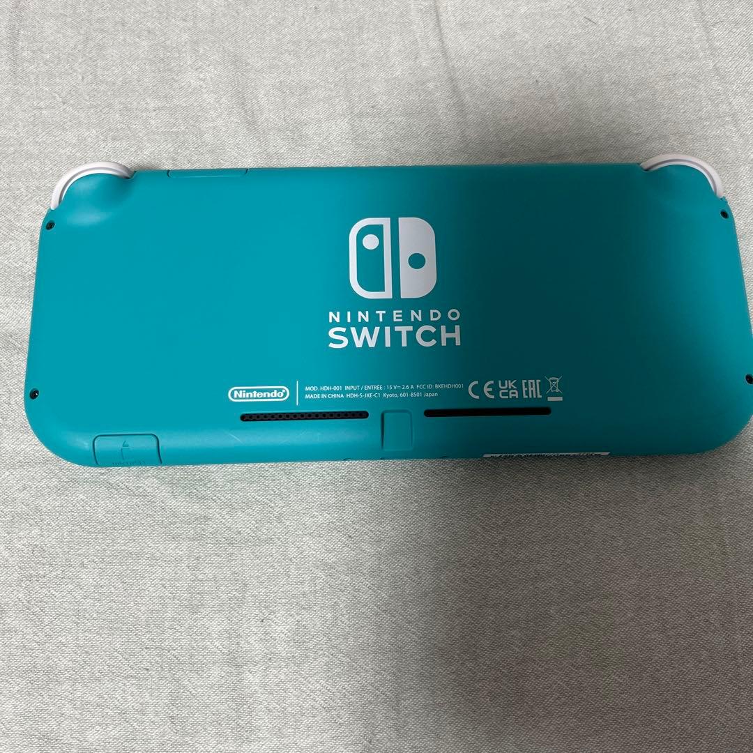 Nintendo Switch Lite ターコイズ 本体　箱・ACアダプター付