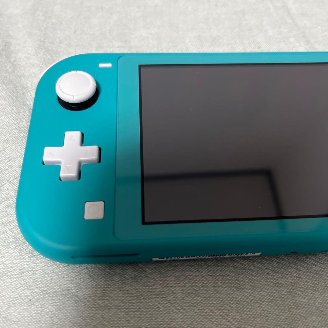 Nintendo Switch Lite ターコイズ 本体　箱・ACアダプター付
