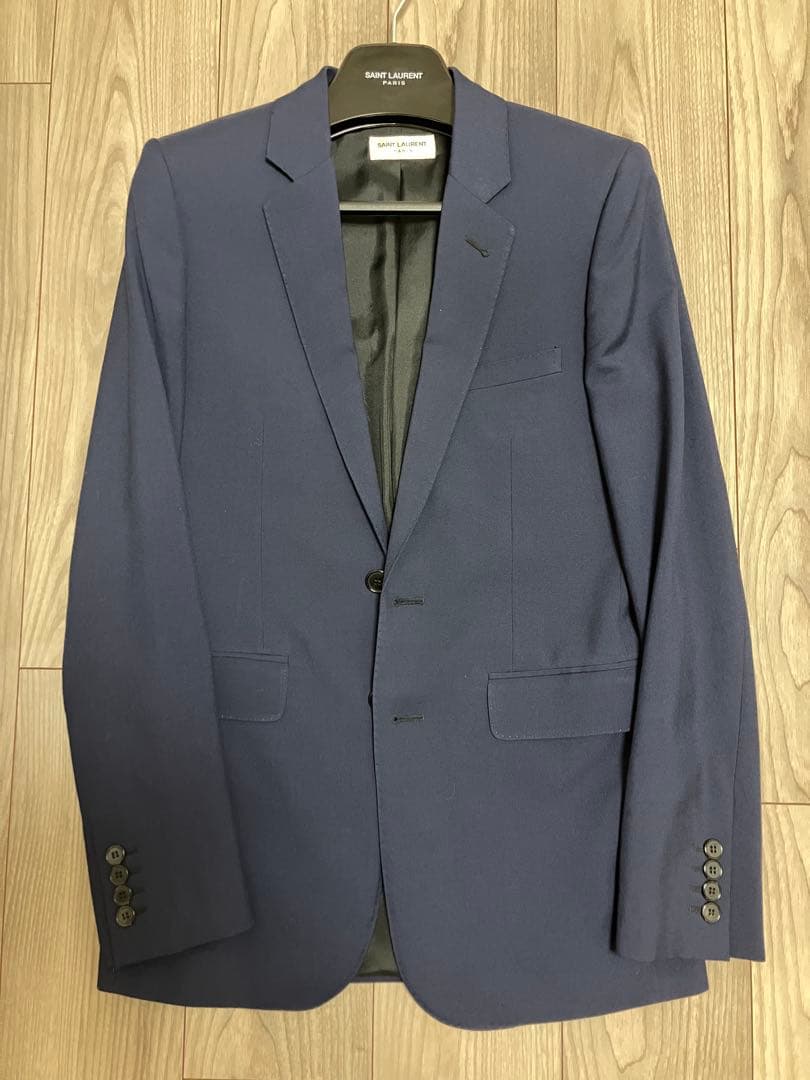 サンローランパリ　セットアップ　ネイビー　サイズ44 エディ期