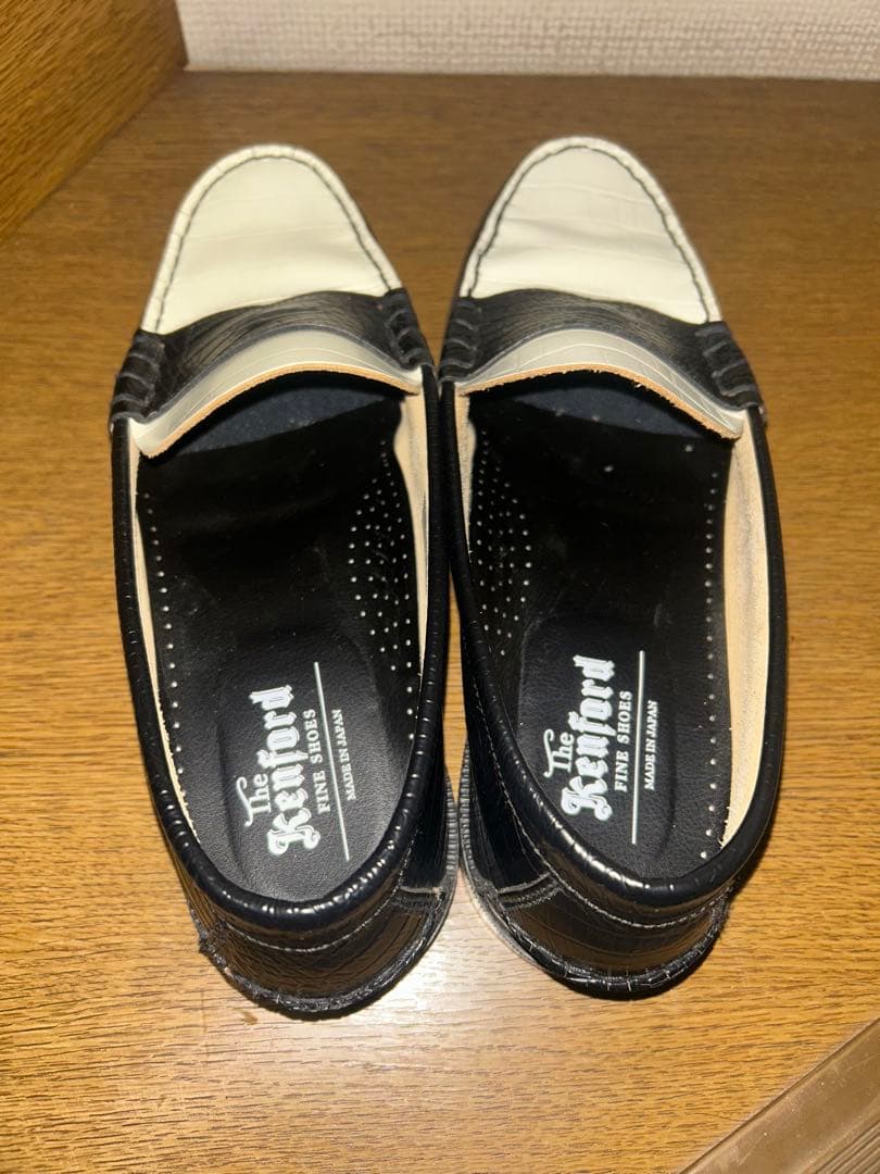 【美品/値下可】conz別注 ケンフォード クロコダイル ローファー26cm