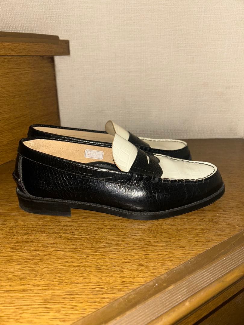 【美品/値下可】conz別注 ケンフォード クロコダイル ローファー26cm