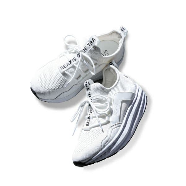 【値下げ】BEAXIS スリムコアスニーカー ホワイト Mサイズ