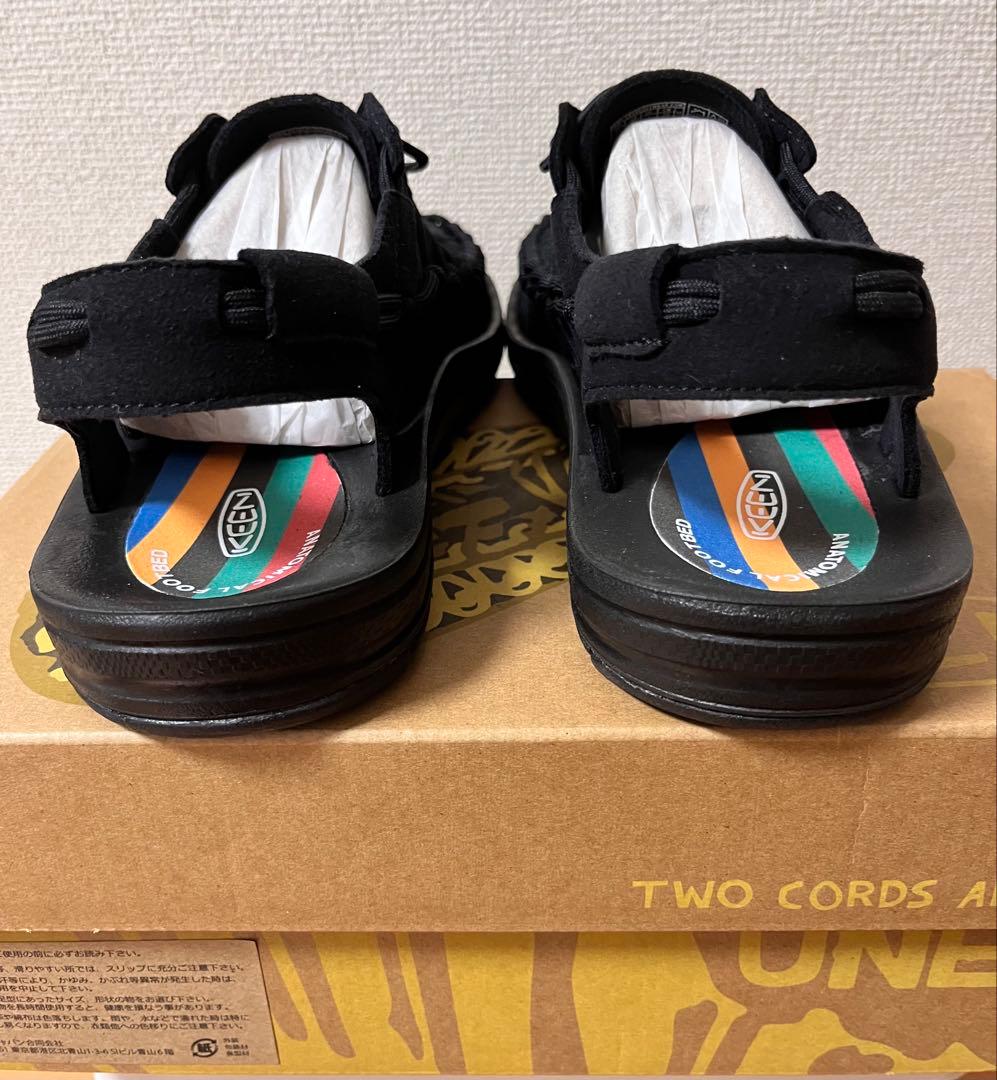【新品未使用】KEEN UNEEK MULTI/BLACK 28㎝ ブラック