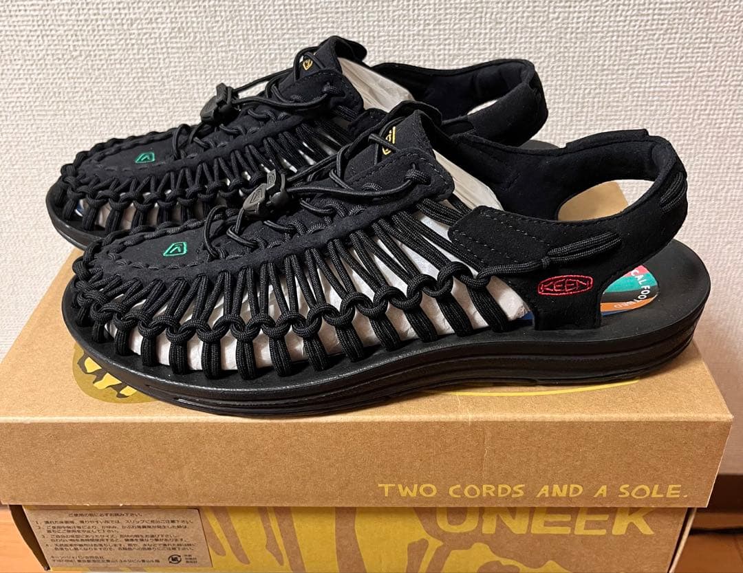 【新品未使用】KEEN UNEEK MULTI/BLACK 28㎝ ブラック