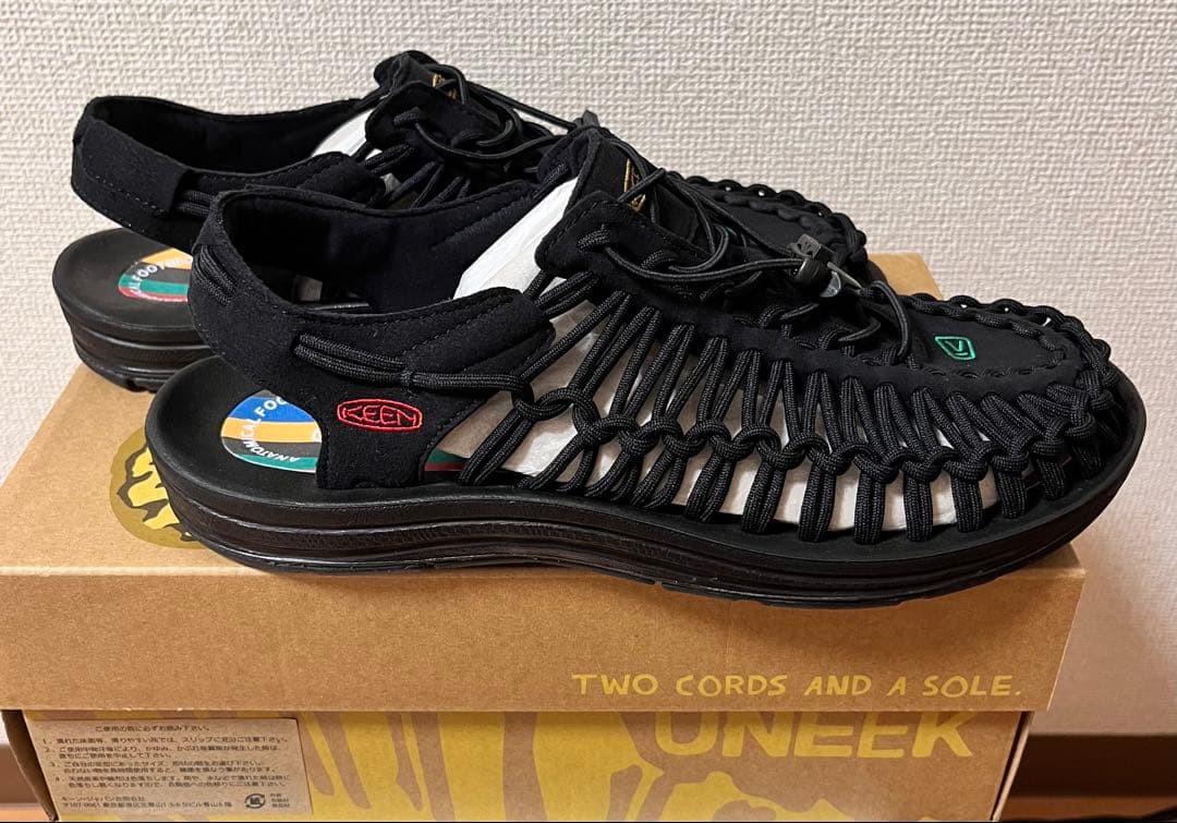 【新品未使用】KEEN UNEEK MULTI/BLACK 28㎝ ブラック