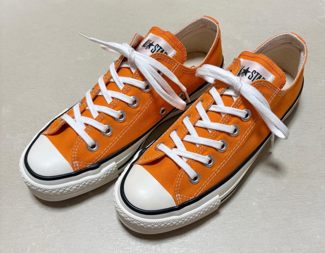 コンバース　日本製　オールスター J　オレンジ　OX　24cm　新品