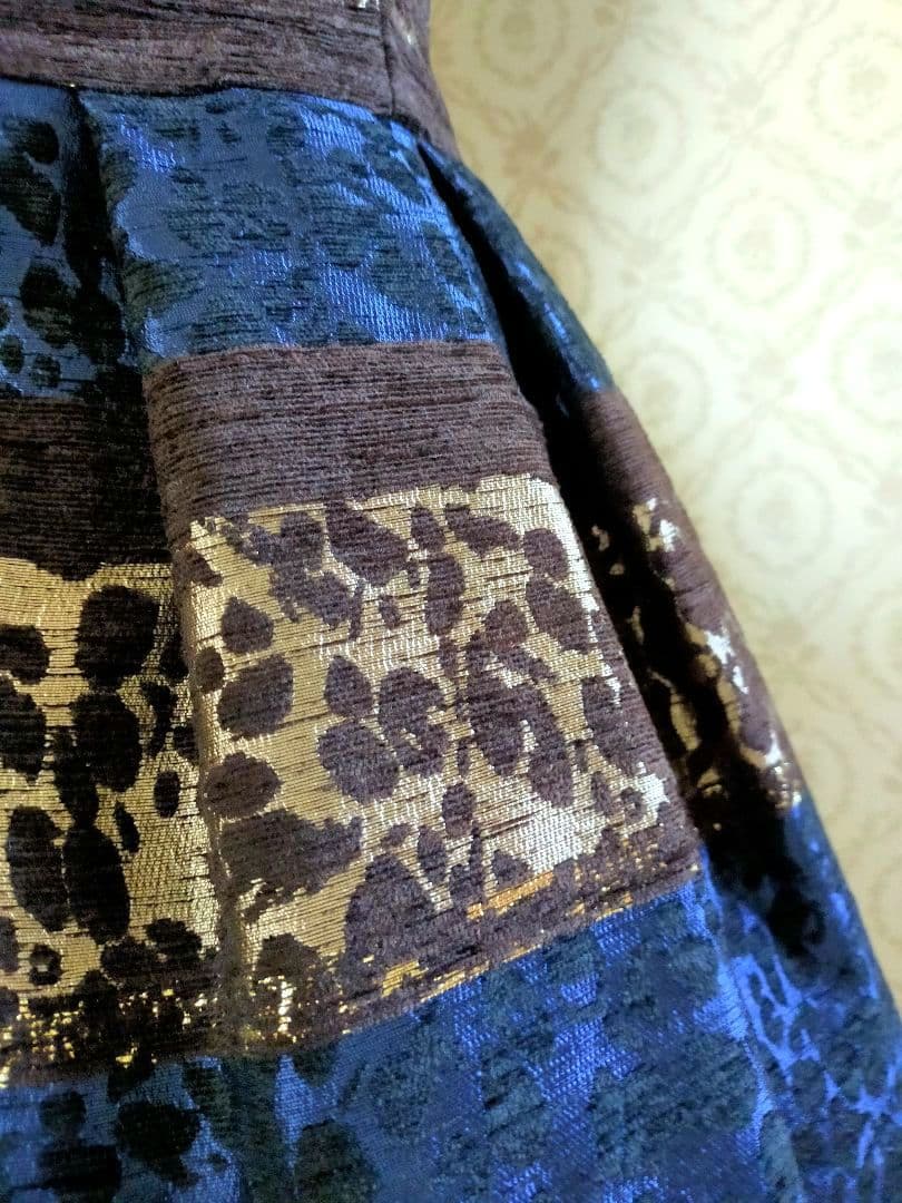 超美✿エムズグレイシー✿レオパード柄✿ Aライン✿ドレスワンピース