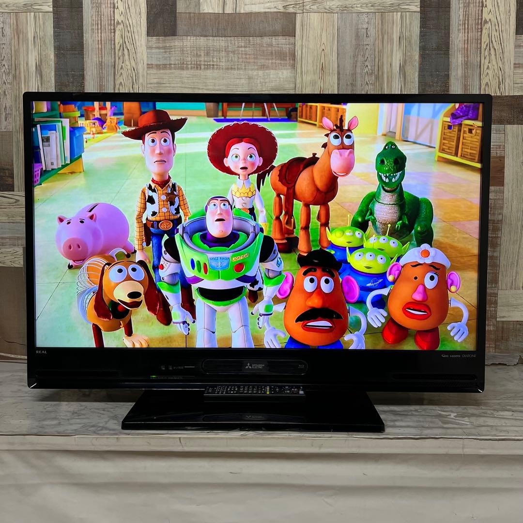 Luisさん専用全国送料込三菱40型ブルーレイHDD付Blu-ray⇄HDDダビ