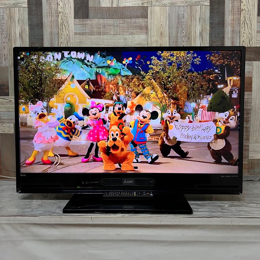 Luisさん専用全国送料込三菱40型ブルーレイHDD付Blu-ray⇄HDDダビ