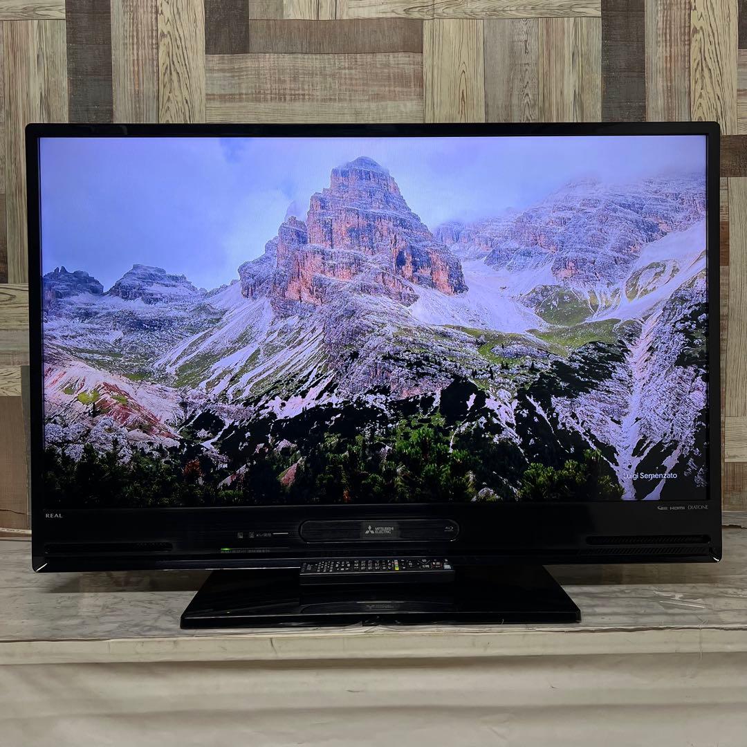 Luisさん専用全国送料込三菱40型ブルーレイHDD付Blu-ray⇄HDDダビ