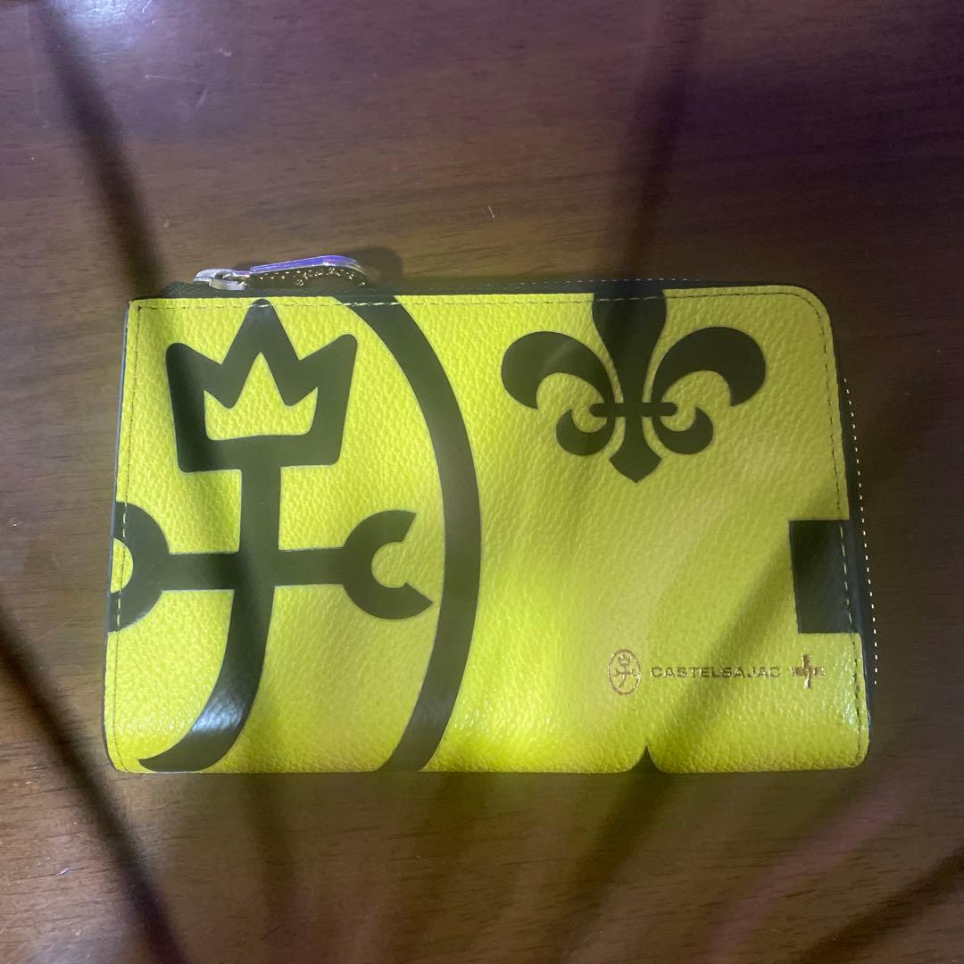 CASTELBAJAC イエロー 二つ折り財布
