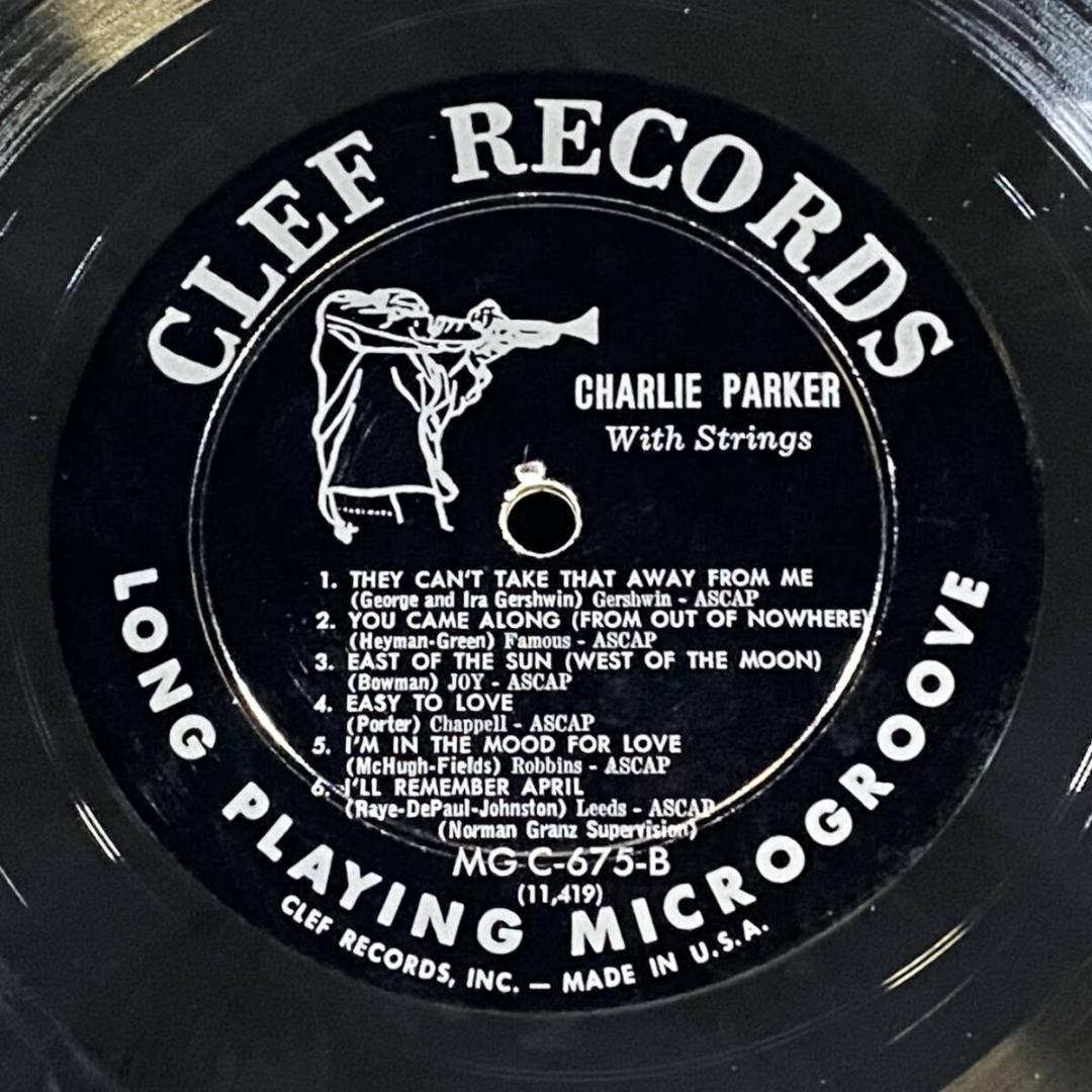 ★極レア【USオリジ/MONO/深溝/Clefトランペッタ】チャーリー・パーカー