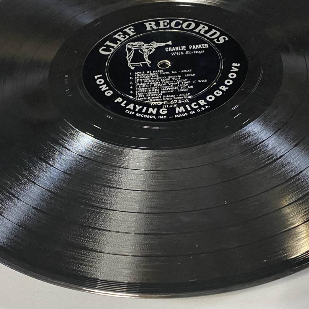 ★極レア【USオリジ/MONO/深溝/Clefトランペッタ】チャーリー・パーカー