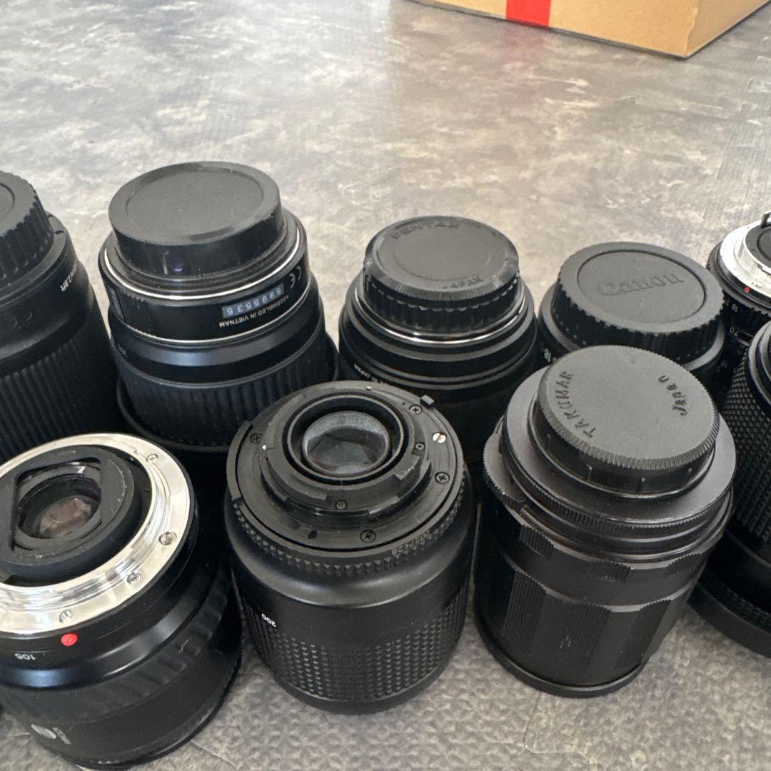 パ*ダ様 デジタル一眼レフカメラ レンズ まとめ売り ジャンク