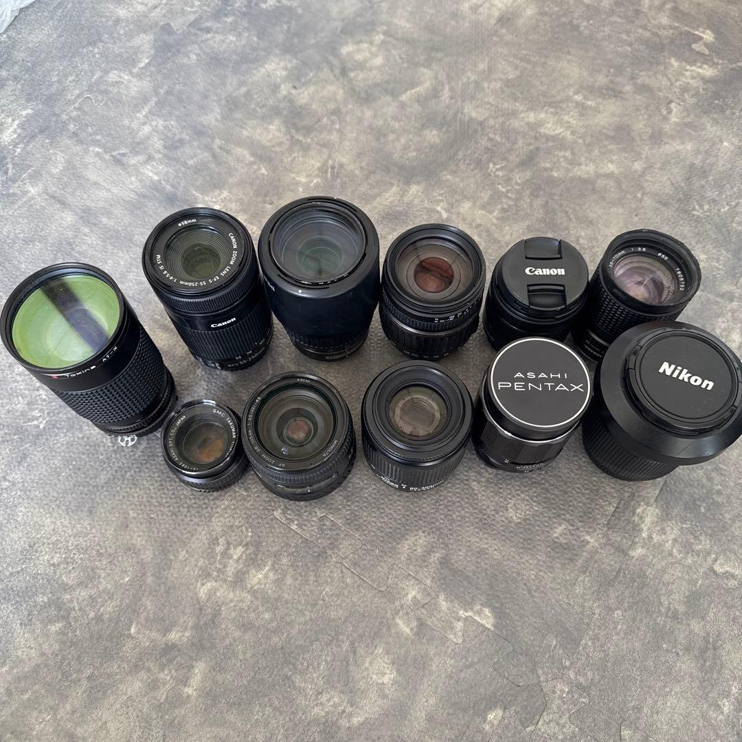 パ*ダ様 デジタル一眼レフカメラ レンズ まとめ売り ジャンク