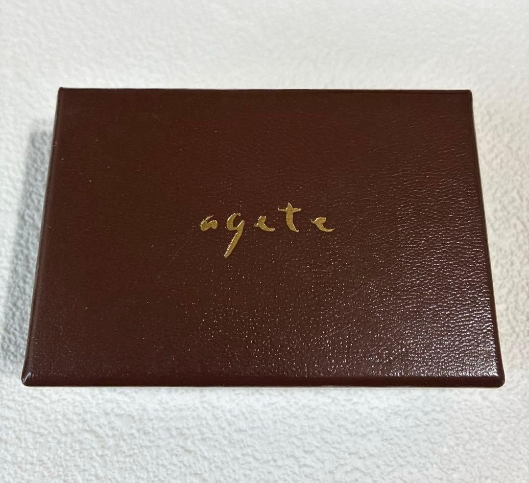 【agete】 K10 オパール リバーシブル ネックレスチャーム