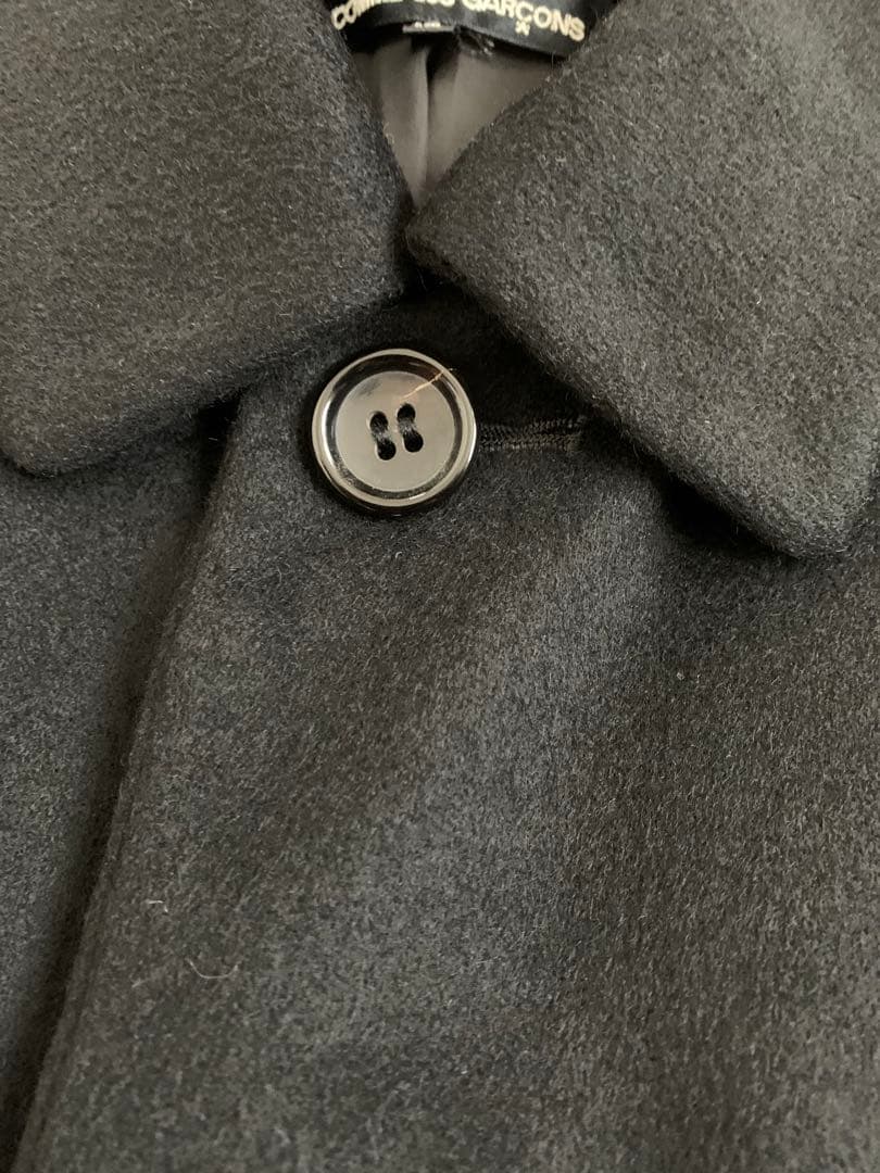 tricot COMME des GARCONS カシミヤコート 黒 Mサイズ