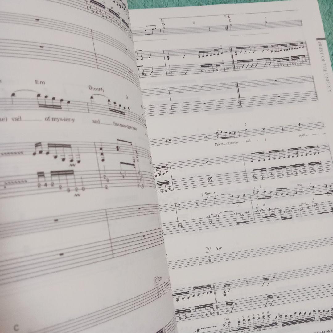 2冊TestamentThe RitualとPerpetual Flameスコア