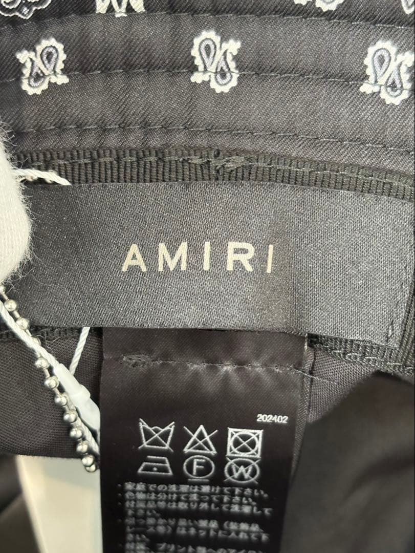 帽子 AMIRI 24AW Paisley Bucket Hat