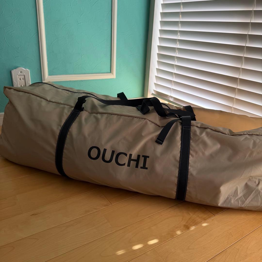 一度使用のみ　極美品　DOD おうちテント / カラーブラウン　ハンマー付き